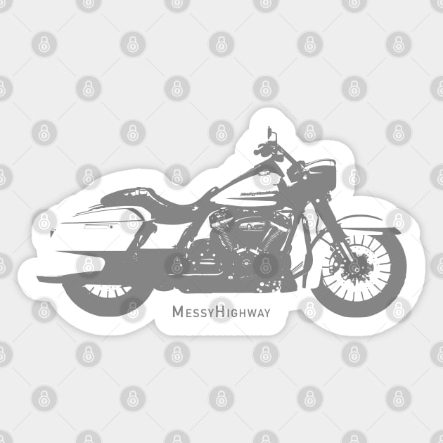 Harley Road King Special 19, shadow Sticker by MessyHighway